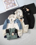 230 The North Face北面Tnf官网款日系防水拼接户外冲锋连帽夹克当季最强单品 市场最高版本 专柜品质1：1定制 品质绝佳 直播随意对比 经典Tn