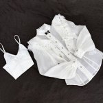 款号 #9205 面料:55%Linen 45%Silk 尺寸 0 1 2 3 胸围 袖长 长 Bust Sle Long 0 91 65 60 1 95 65