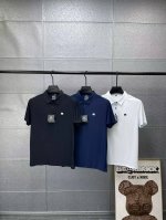 上新 可隆经典基础款翻领胸标小Logo短袖T恤，三色可选，夏季polo衫短袖，商务休闲简约风，上身帅气百搭，夏季必备百搭奢潮单品 高端定制冰蚕丝面料 ，穿着舒适