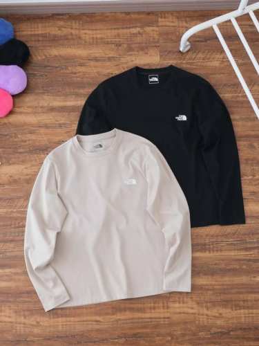 120包邮 tnf25男长袖T恤吸湿Upf防晒户外新款 休闲舒适户外秋季新款基础长袖，外穿！打底长袖T 绝对的高品质， 原版百搭款！ 随意慵懒打底T恤，可户外！