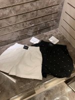 alexand*Wang满幅烫钻订制织麦标短裤～～超百搭显瘦Sml