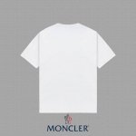 p90 [Moncler 蒙口] 2025Fw短袖T恤 徽章+Logo厚板 高端26S双纱300克面料 重磅面料 定制拉架罗纹同缸同染 三标齐全 男女同款 颜色