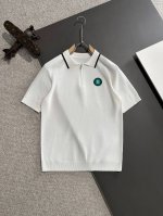 隔天出货 高品质 Lulu 2025春夏新款男款翻领短袖T恤 精梳棉质纱线针织纺棉布面料制作，纯棉的高克重特殊纱，掂起来手感份量十足，上身也比普通T更加有质感，
