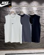 nike耐克单勾纯棉高纱织三色短袖背心活力上新 猛推！ 采用专柜申洲织布工艺 1:1正品工艺 超宽松版型修身显瘦上身无束缚 优质纯棉面料 柔软细腻厚实不透 定制