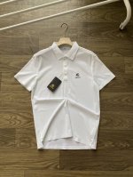 凯乐石纯色冰感短袖Polo， 采用速干冰丝科技面料， 能快速吸收并挥发汗水，使身体保持干爽， 冰感细纱，多次洗涤后仍能触肤即凉， 加入抑菌银离子或采用Polyg