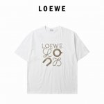 Loewe X On 罗意威&昂跑联名系列短袖T恤 定制280克纯棉双纱面料透气性非常好并且洗了也不变形 厚版刺绣工艺 胸口 后副都做了标识Logo Loew