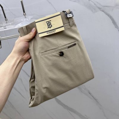 Burberry*巴宝莉 2025春夏新品休闲裤西裤，官网同步发售，裤身工艺设计，进口客供辅料、面料定制，代工厂p出品免检！每个细节做到极致，原版五金配件，潮范