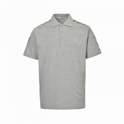 Burberry 巴宝莉 25Ss 战马刺绣格纹肩polo短袖 原版购入，面料采用210G珠地布面料制成，点缀马术骑士徽标 Ekd 刺绣，织带 码，起订量，还原