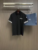 Moncler 2025Ss早春新款立体仔章polo衫 短袖马球衫，定制字母标识纽扣，细节到位，采用100％棉质珠地布制成，手感舒适，三标齐全 尺码：S-Xl