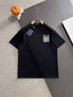 louis Vuitton* 2025春夏款上新 原高版本 驴家Lv 面料采用280克高密度纯棉 不变形 不缩水 工艺介绍：双线走位 采用蓝色刺绣撞定制Lv五金