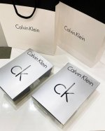 Ck男士冰丝内裤 冰丝牛奶丝面膜丝速干轻薄透气高弹力冰爽丝滑 3条 盒装 配手提袋 亚马逊特供版本Ck冰丝男士内裤 入手冰冰凉 高档礼盒包装 搭配手提袋 经典款