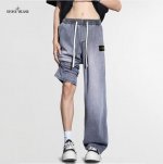 Stone Island石头岛 夏季薄款莱赛尔天丝水洗牛仔潮裤 男女同款 采用国际进口优质莱赛尔牛仔面料 百洗不裂 不变形 耐磨性高 色牢度牢等特点 穿着舒适