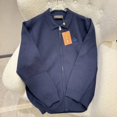 Loro piana诺悠翩雅 Lp经典针织拉链基础老钱风半高领外套 采用100%羊绒毛料制作而成 羊绒里的劳斯莱斯 百搭永不过时 容易打理 休闲商务通通驾驭 螺