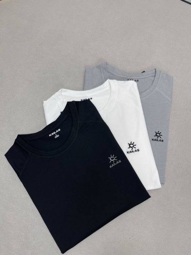 kailas 凯乐石 Motuss Crew男子圆领弹力短袖T恤速干户外刺绣Logo 石家四季款弹力速干短袖T恤，喜欢健身跑步的兄弟们不要错过了，弹力速干面料，