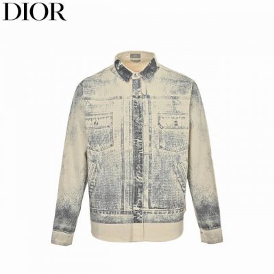 Dior 迪奥 24Fw 水墨素描印花牛仔外套 进口水洗丹宁牛仔面料，复古做旧印花，全套定制五金辅料，品质很顶，男女皆可完美驾驭！ Size:M-Xxl