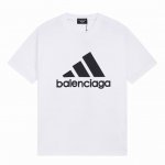 M508# D Balenciaga巴黎世家联名阿迪达斯印花短袖 宽松版型 采用260克精梳棉双纱 从面料到辅料全部三标齐全跟足Z D P 进口松井公司浆料印花