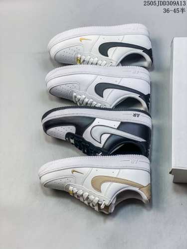 公司级带半码耐克Nike Air Force 1 07 Lv8空军一号低帮百搭休闲运动板鞋 柔软 弹性十足的缓震性能和出色的中底设计 横跨复古与现代的外结合 造