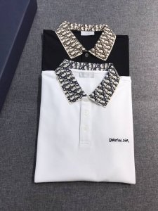 新品 Cd家族男士时装款珠地棉翻领Polo衫，贸易公司洋行货，重磅高级心水之物，25年官方新品，高级秀场系列，超级明星级Top爆款单品！ 颇具Cd家族美学风格的