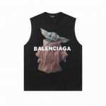 311# 新款 balciaga 巴黎世家无袖背心男女同款宽松上衣 巴黎限定外星人尤达 上身巨好看的一款 算是我们家巴黎走量的Top10 独家订织订染布料 质感