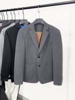 Tu 新品 Zegna 杰尼亚 男士经典两粒扣商务休闲修身气质型西服 秋冬重磅打造的男神级别西服，众多明星男神亲身示范，品相极致完美，不容错过的奢华臻品！ 复合