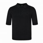 p170【独家供应】 fendi 24Ss 双F压花毛织Polo衫（黑色） 原9,300购入，采用高质纯棉14S细针织片，德国进口挂毛机织片而成，织线原衣对色，