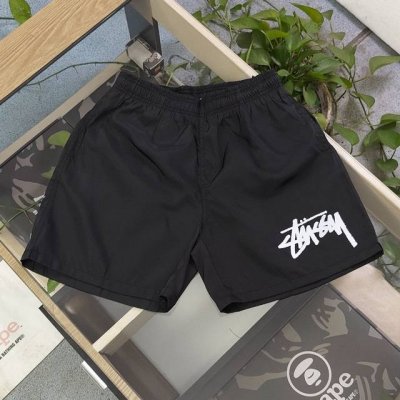 上新 款号 Bm180 2025新款Stussynike斯图西联名耐克大钩子图案Logo印花休闲情侣速干五分短裤 经典永远不会过时 人手必备款 不起球不起毛 上