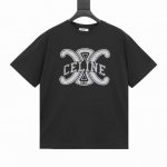 celine 赛琳23Ss 凯旋门复古印花短袖 原3,849购入 定织26S190G无尘纯棉平纹面料搭配1 2双纱螺纹 柔软度和重量感都有 胸口印花非扫描文件
