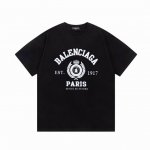 Balenciaga 巴黎世家1917麦穗短袖 品质升级 精致做工 手感柔软 充满了复古工艺还拥有厚实的手感 标志性的图标 独有的辨识度 高克重纯棉质感一流 男