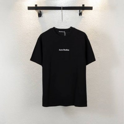 款号C31 顶级版本 Acne Studios 25Ss经典小标Logo 后背印花T恤男女纯棉重磅280克 经典的小标元素 加上后背品牌印花 简约的风格 百搭不
