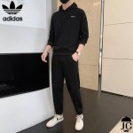 春季首发真标可扫码 三叶草Adidas阿迪达斯专柜同款上市本季主打，货源充足新款男士运动休闲套装圆领卫衣渐变色长裤卫衣两件套男套装独家印花工艺 严格把控品质以及