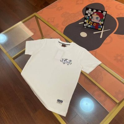 Evisu福神2025新款男士字母小花大M短袖 颜色 白 尺码：S-Xxl S码 肩宽44 胸围96 衣长68 适合身材 -120斤 M码 肩宽46 胸围102