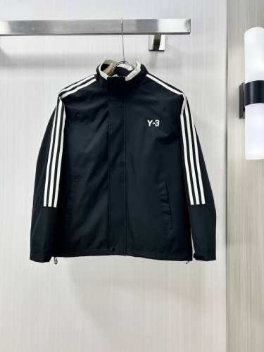 460。Y-3 2025开秋新款男士夹克外套，原单三标齐全高端版本！高定专柜面料 透气舒适度高，细节无可挑剔，品牌元素设计理念，做工考究工艺复杂，专业代购级体现