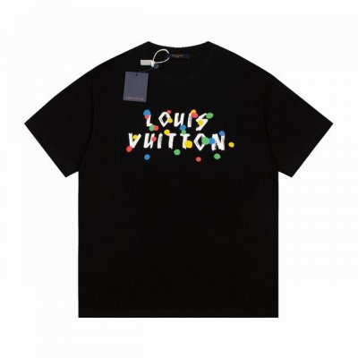 高品质 Lv 路易威登25Ss最新压花短袖，面料采用纯棉毛圈面料，上身效果宽松休闲，三标齐全 ，男女同款 码数Xs S M L