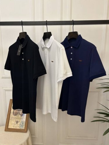 25Ss春夏新款 Zz 杰尼亚家Polo休闲短T，进口珠地棉 黑色 白色 蓝色 吗M-Xxxl隔天。修身款 L胸围100肩宽44衣长69Fbok