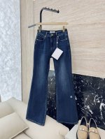 cx028#新款牛仔裤 Ch小香 字母绣花 弹力牛仔棉显瘦牛仔裤 26-30码