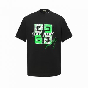 givenchy ] 面料：100%棉 Givenchy纪梵希高品质厚板印花加拉浆，色彩鲜艳丰富，有层次感，凸起的图案，立体感超强，采用300克双纱面料，1*1