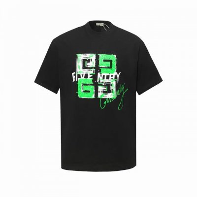 givenchy ] 面料：100%棉 Givenchy纪梵希高品质厚板印花加拉浆，色彩鲜艳丰富，有层次感，凸起的图案，立体感超强，采用300克双纱面料，1*1