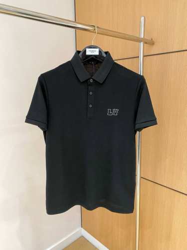 p230 Lv 2025夏季限量款短袖Polo系列丝光珠地棉面料柔软舒适透气码数M-3Xl