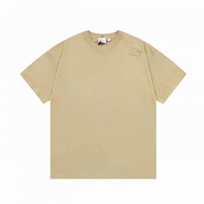 隔天到 Burberry 巴宝莉 原布→小战马刺绣 大Logo经典识标印花精致升级 原版面料 官方同款 短袖T恤 定制 同缸染面料 手感非常舒服 春夏最新版本