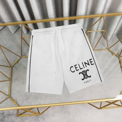 Celine 赛琳印花圆领短袖T恤 1:1对版面料2 克毛圈高克重百分百纯棉 提前做过预缩水1×1双纱洗一辈子都不会变形的 男女同款 官网细节 字母Logo印花