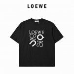 Loewe X On 罗意威&昂跑联名系列短袖T恤 定制280克纯棉双纱面料透气性非常好并且洗了也不变形 厚版刺绣工艺 胸口 后副都做了标识Logo Loew