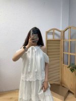 仙女连衣裙 A摆 好藏肉肉吖 130斤以内都可以穿