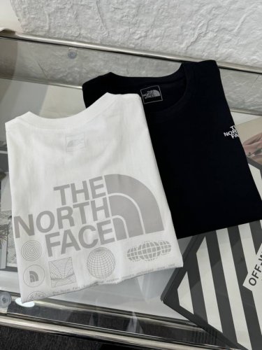 the North Face 北面 25Ss Tnf北面标识印花情侣短袖T恤 小红书热门爆款，明星网红同款穿搭，男女日常通勤穿搭必备单品！ 高品质260克高克重