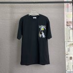 A24 loewe 罗意威 面料升级 300高克重 高端刺绣工艺 独家专供新款原单 男女同款 休闲宽松版型短袖 高端定制 高版本 时尚百搭爆款 进口面料 手感超