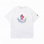 上新 款号：M1055 2025早春Moncler 蒙口 官网同款印花图案 双纱纯棉短袖 - 260G双纱纯棉顶级面料 手感柔软 百分百纯棉独家出货 定染硫化黑