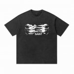 Vt253 复古美式短袖T 颜色：洗水黑 码数:S-Xl