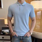 LV 2025ss蛇年春夏新款polo领短袖系列。精选优质双丝光珠地棉面料，时尚大牌元素logo设计，上身版型超赞，面料细腻舒适透气，随意搭配都超级好看时尚型男