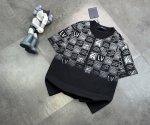 潮牌路易威登渐变工艺情侣款短袖T恤！ ：240G双纱潮牌专用棉，纹理清晰，质感满满，同缸定染1×1无色差精密纯棉螺纹，层搭叠穿，自留好货，强烈推荐~所有的辅料全
