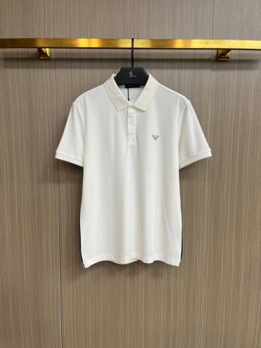 阿玛尼 2025Ss夏季新款字母Logo男士翻领polo衫 经典商务男款 高端男装的天花板级别的商务男款 简约时尚大气不失优雅 单穿内搭体面过人 品质控 细节控
