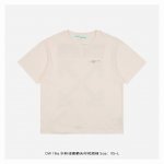 off White C O Virgil 19Ss 水彩油画箭头印花短袖 -正确版本，翻单重新购置 得物 版本重新校对细节 -正确杏白色版本，每一批都有些许缸差